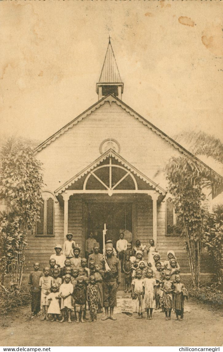 * THYSVILLE CONGO - Rédemptoristes - Entrée De L'église - Redemptoristen THYSSTAD - Photo LIL SCHOKERT - 1927 - Congo Belge