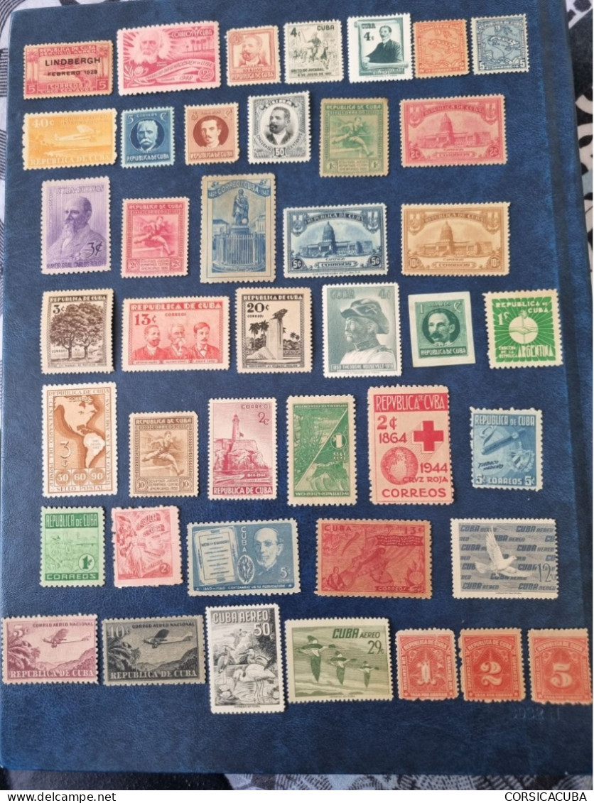 CUBA  NEUF  1910 // 1957   LOT  REPUBLIQUE  //  PARFAIT  ETAT  //  1er  CHOIX  // COTE  149,80 € - Unused Stamps