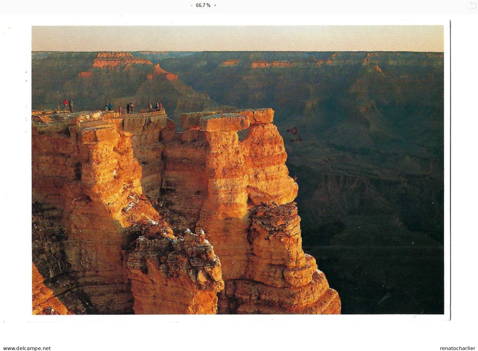 Grand Canyon.Expédié à Roeselaere (Belgique) - Gran Cañon