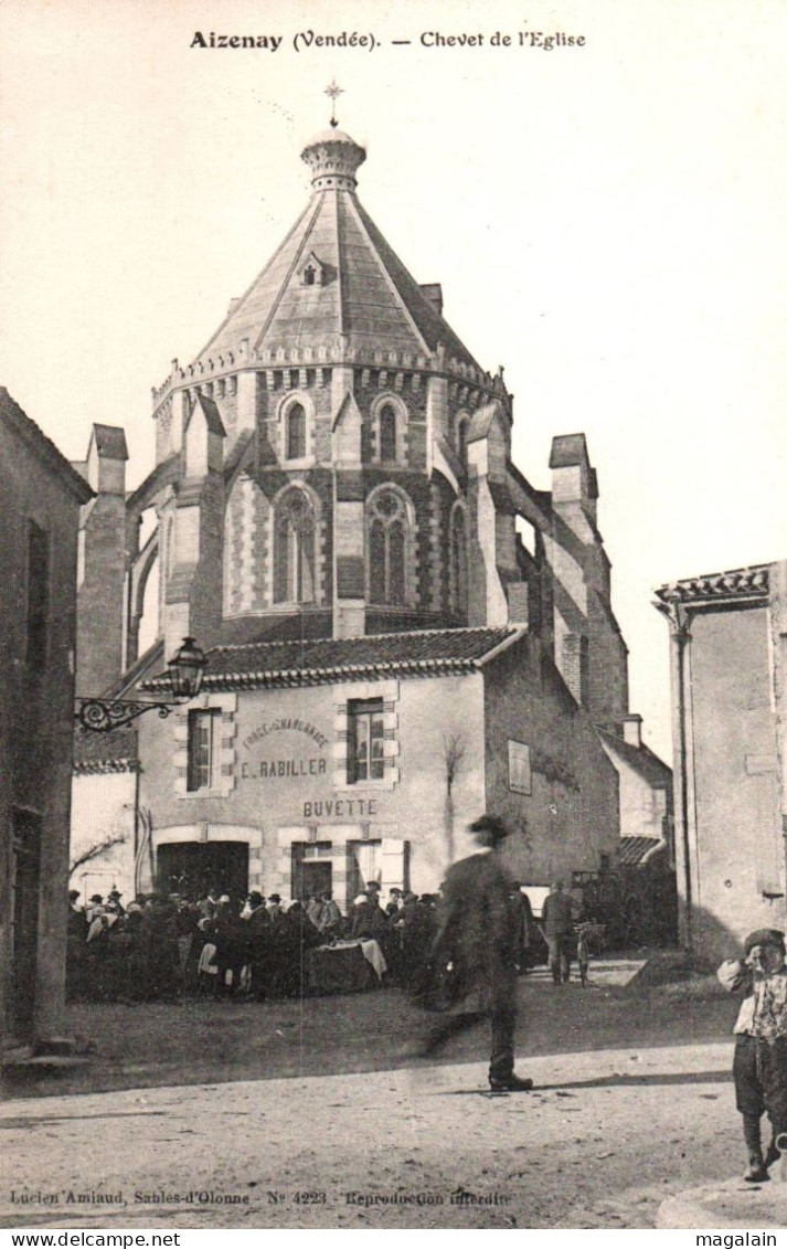 Aizenay : Chevet De L'église - Aizenay