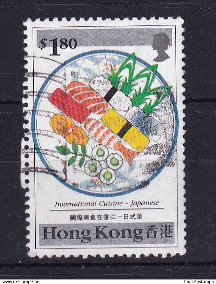 Hong Kong: 1990   International Cuisine   SG640    $1.80   Used  - Oblitérés