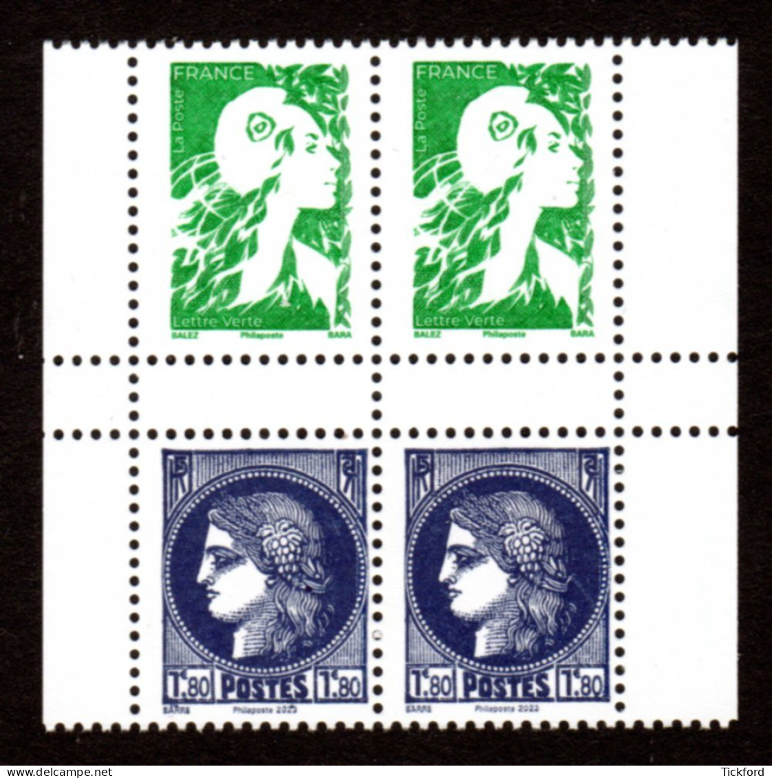 FRANCE 2024 - Issu Du Nouveau Carnet Marianne De L'Avenir / Type Cérès De 1938 - Neuf ** / MNH - 2023-... Marianne De L’avenir