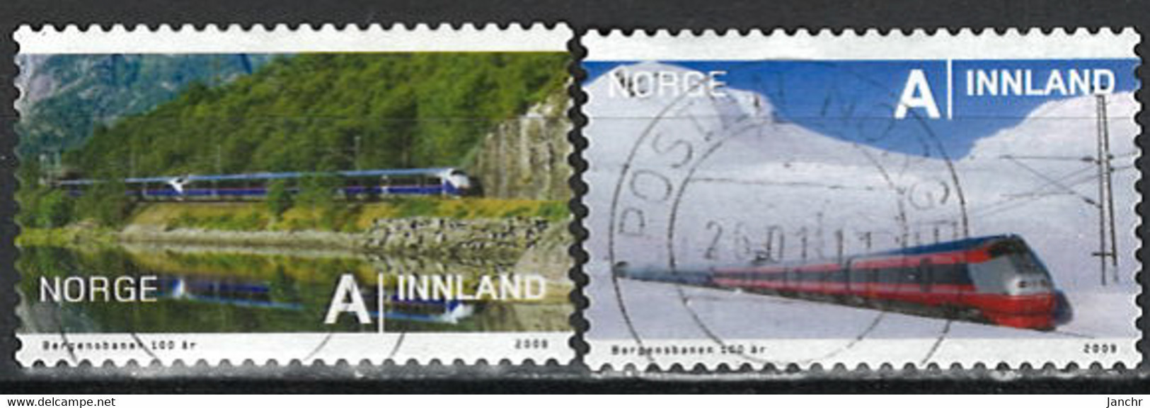 Norwegen Norway 2009. Mi.Nr. 1680-1681, Used O - Used Stamps