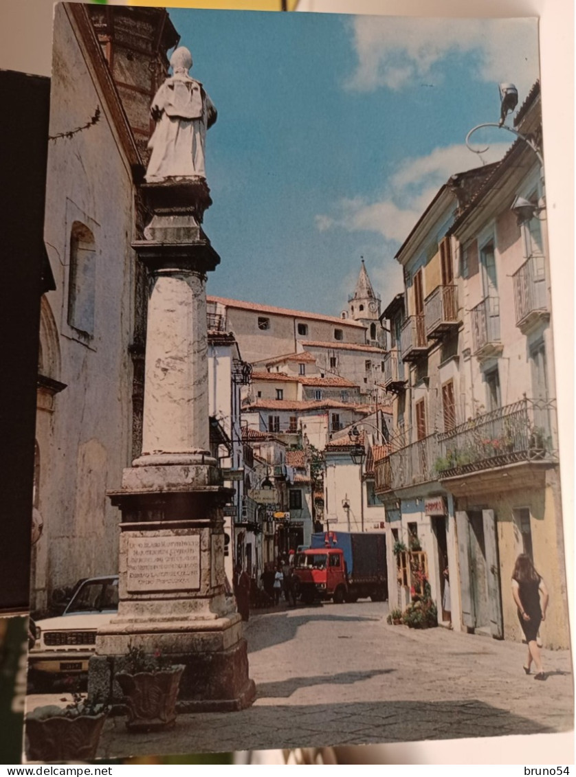 Cartolina Maratea Provincia Potenza , Centro Storico , Monumento - Potenza