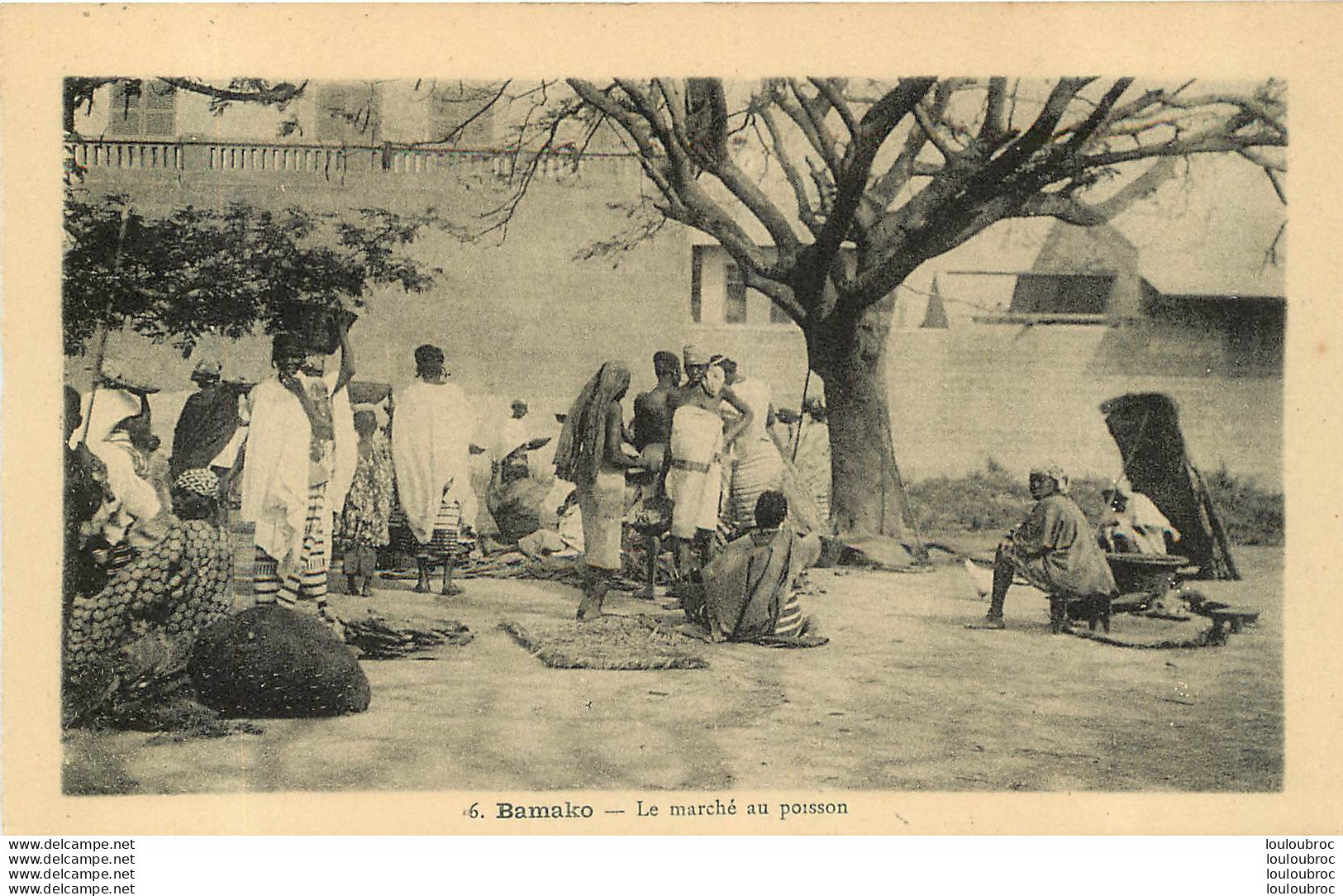 MALI BAMAKO LE MARCHE AU POISSON - Mali