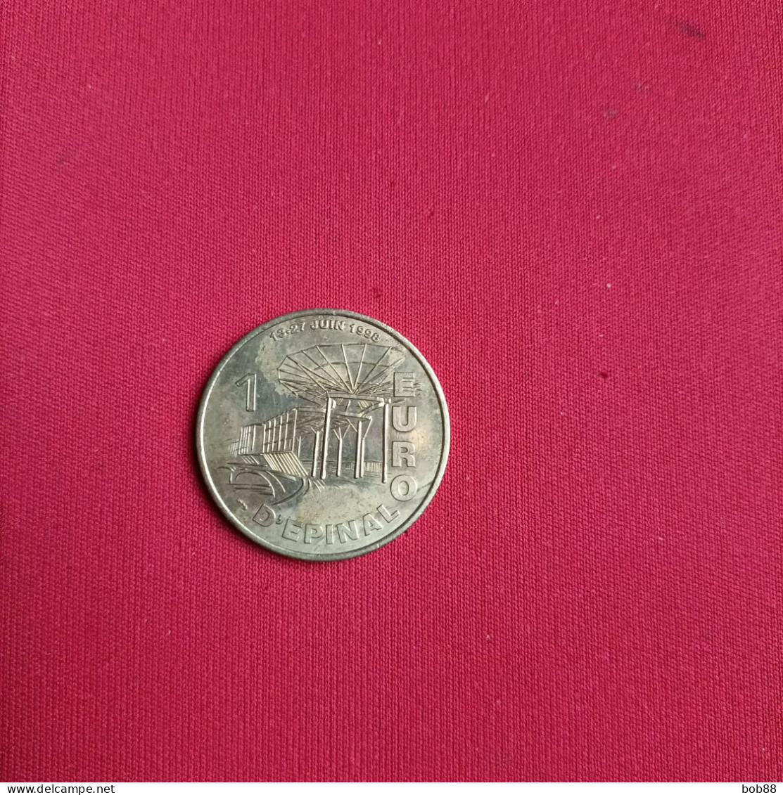 PIECE 1 EURO TEMPORAIRE VILLE D'ÉPINAL - Euro Delle Città