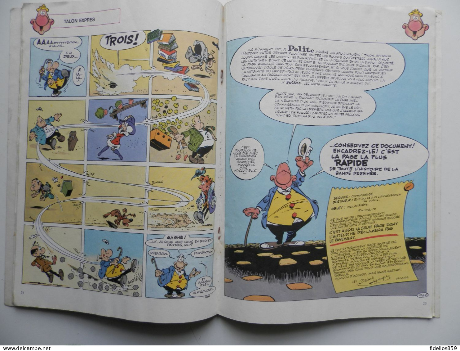 ACHILLE TALON PAR GREG : L'INCORRIGIBLE A.T. EN EDITION TOTAL 1983 - Achille Talon