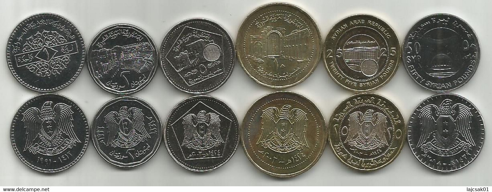 Syria 1991-2018. High Grade Coins Set - Syria
