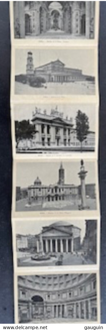 CPA - ROMA - Ricardo Di... Carnet 30 Vues (Panorama Et Carte) - Collections & Lots