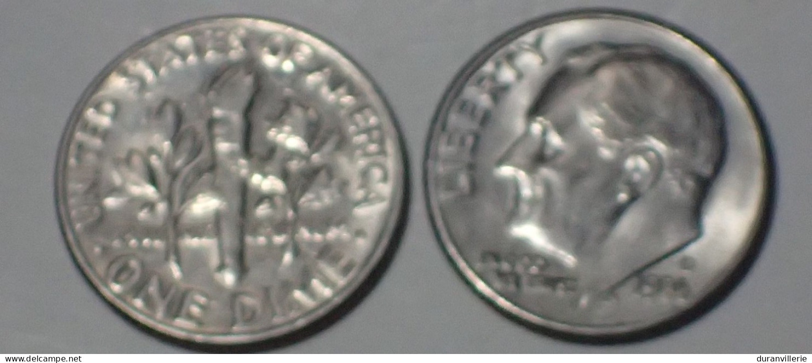 America UNITED STATES - USA - Etats-Unis 10 Cents Dime 1986 D KM 195a - 1946-...: Roosevelt