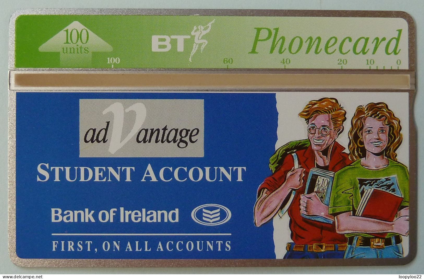 UK - Great Britain - BT & Landis & Gyr - BTP126 - Bank Of Ireland Student Account - 228B - 1500ex - Mint - BT Edición Privada