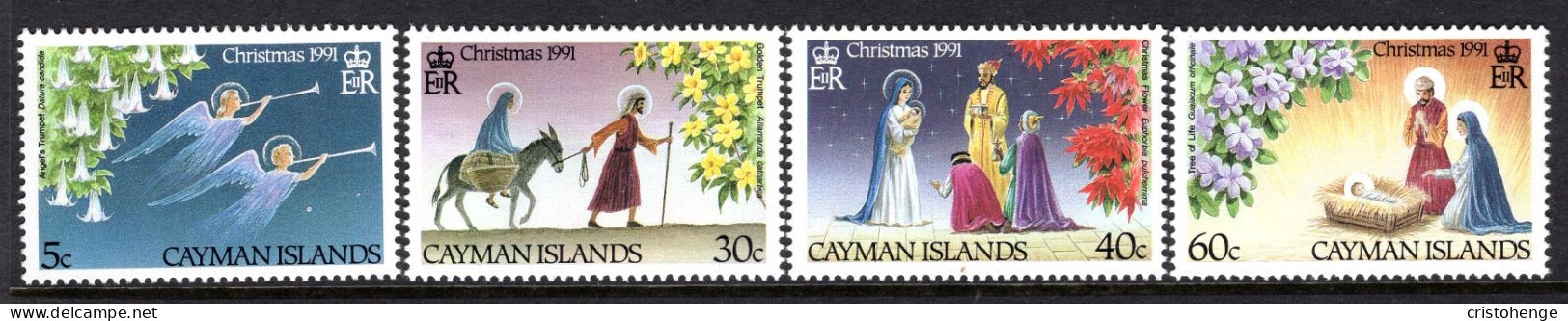 Cayman Islands 1991 Christmas Set MNH (SG 721-724) - Cayman Islands