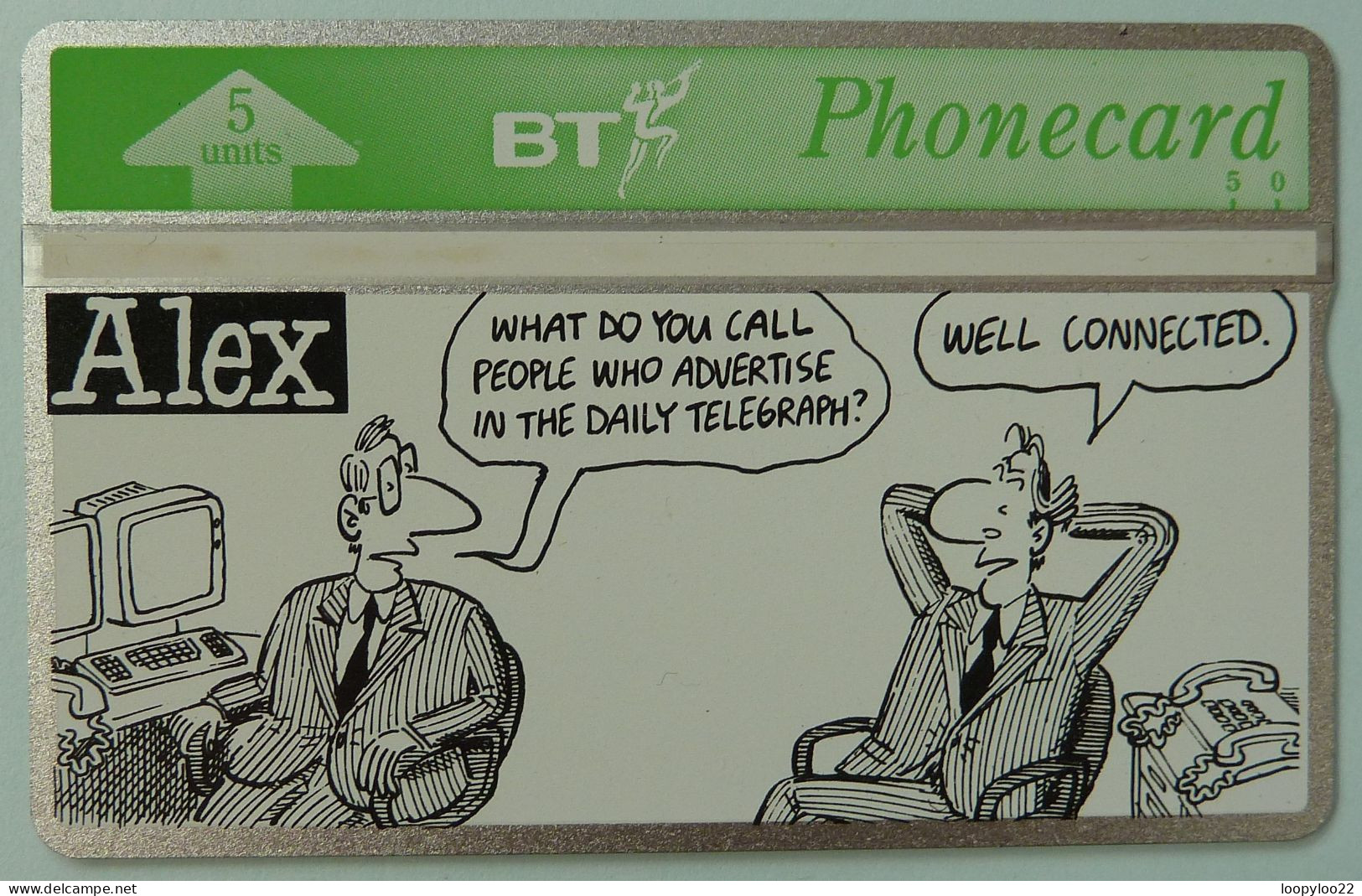 UK - Great Britain - BT & Landis & Gyr - BTP130 - The Daily Telegraph - Alex - 229A - 1000ex - Mint - BT Edición Privada