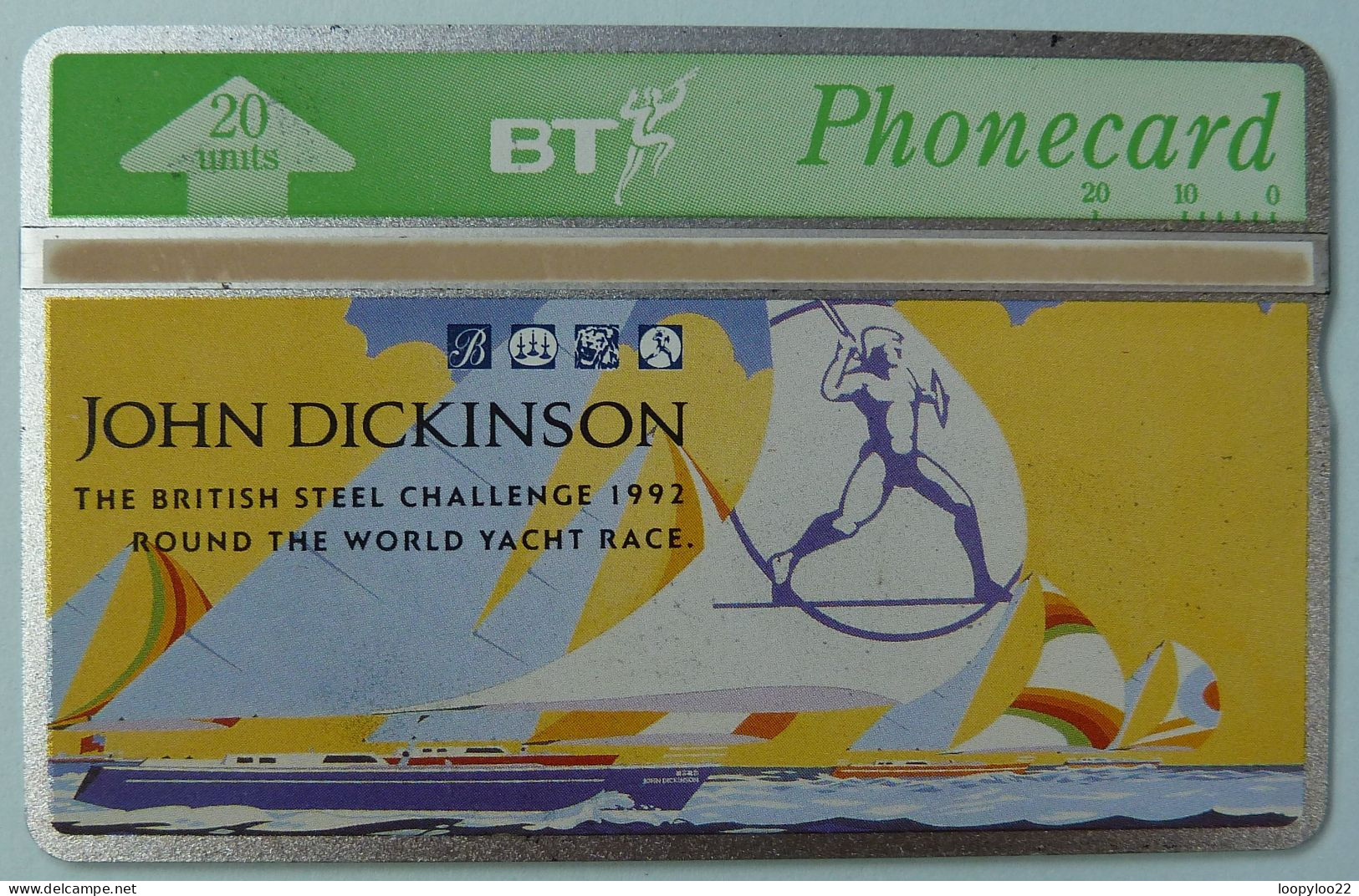 UK - Great Britain - BT & Landis & Gyr - BTP132 - John Dickinson - Yacht Race - 229A - 2000ex - Mint - BT Private Issues