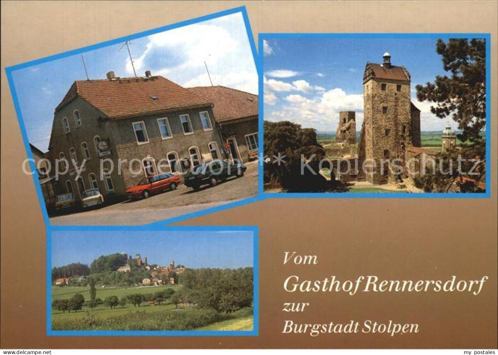72405367 Rennersdorf-Neudoerfel Gasthof Rennersdorf Burg Stolpen - Stolpen