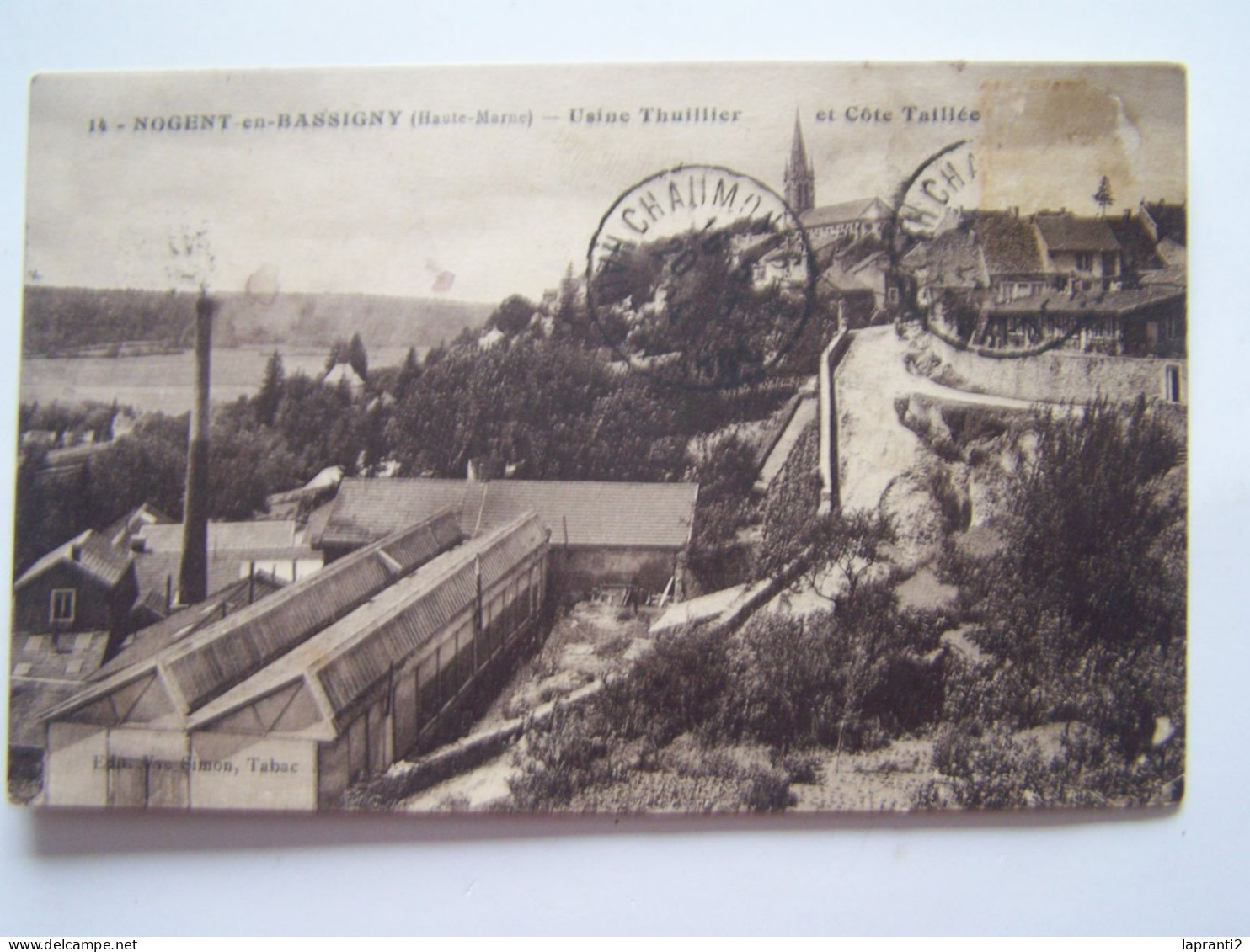 NOGENT-EN-BASSIGNY. HAUTE MARNE. LES METIERS. USINE THUILLIER ET COTE TAILLEE. - Nogent-en-Bassigny