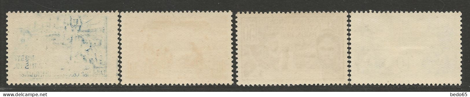 OUBANGUI N° 84 à 87 Série Complète NEUF* LEGERE TRACE DE CHARNIERE Voir Description / Hinge / MH - Unused Stamps