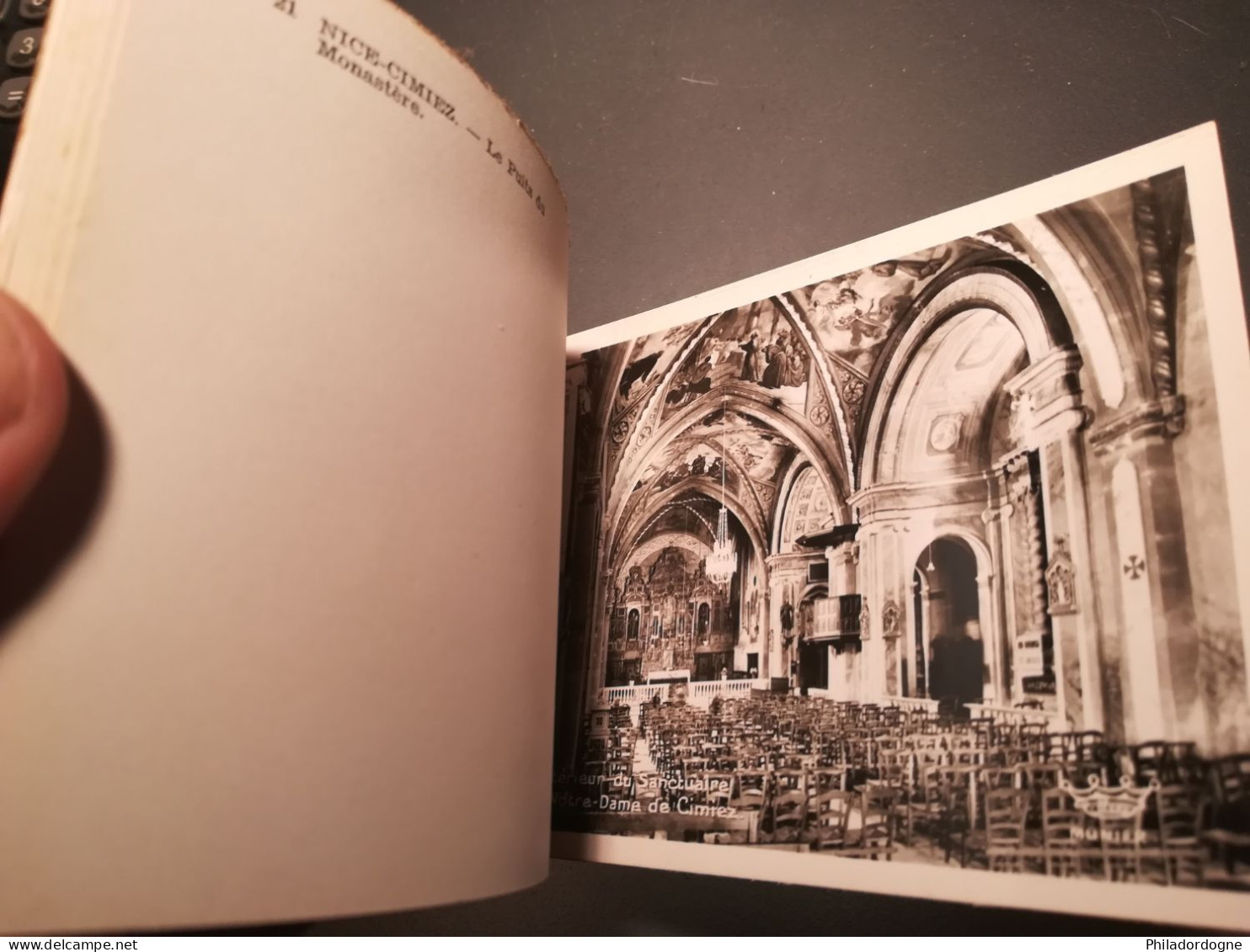 CPA Boite Carnets - (06) Monastère De Cimiez Nice - 10 Photographies - Edition D'art Munier - Lots, Séries, Collections