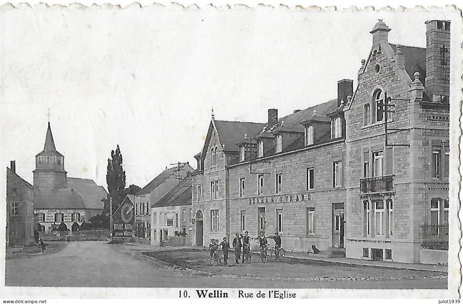 WELLIN ..-- CHASSEUR. ARDENNAIS . 1939 Vers Mr ASTGEN , GENDARMERIE De AMBLEVE . - Wellin