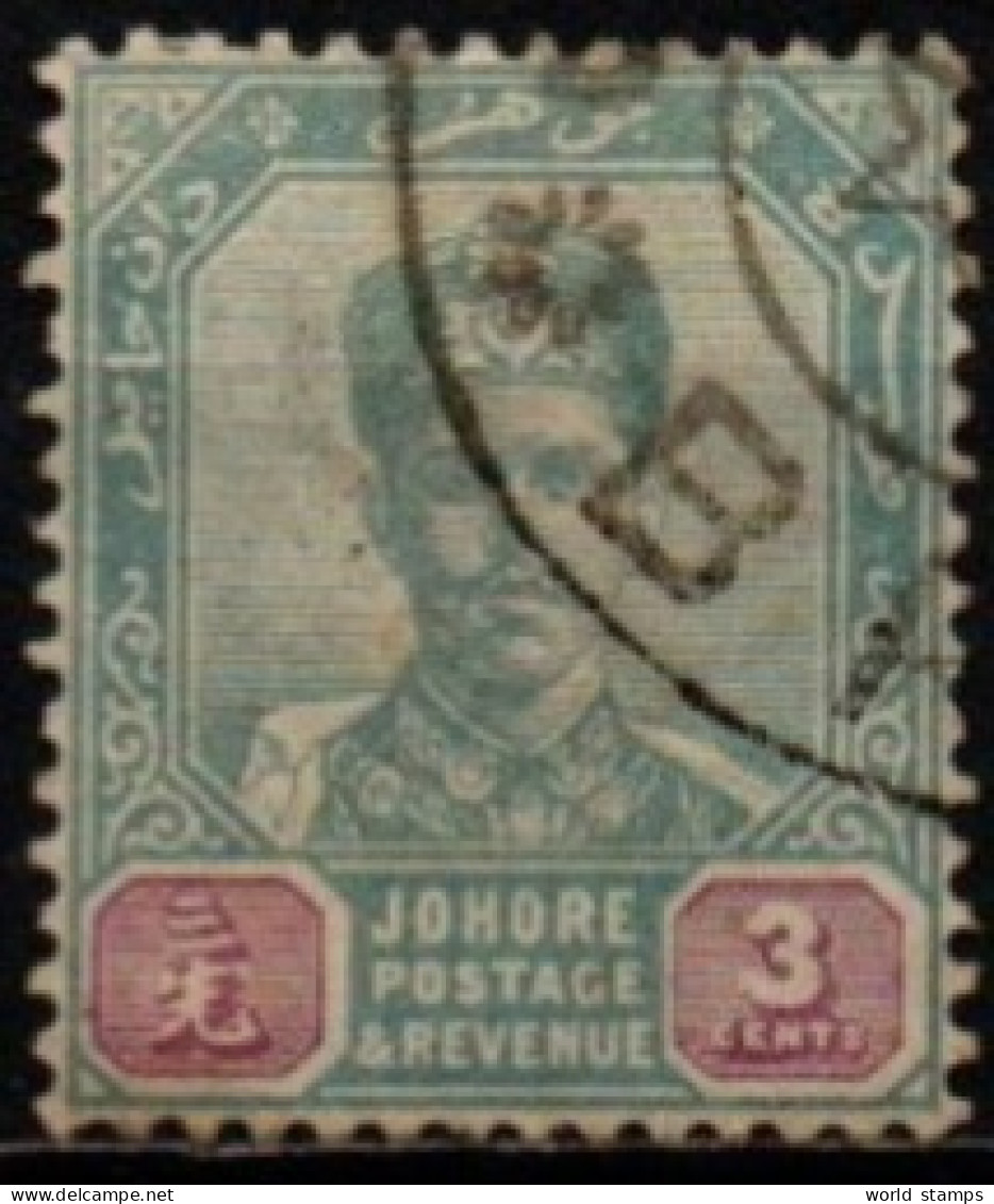 JOHORE 1896-9 O - Johore