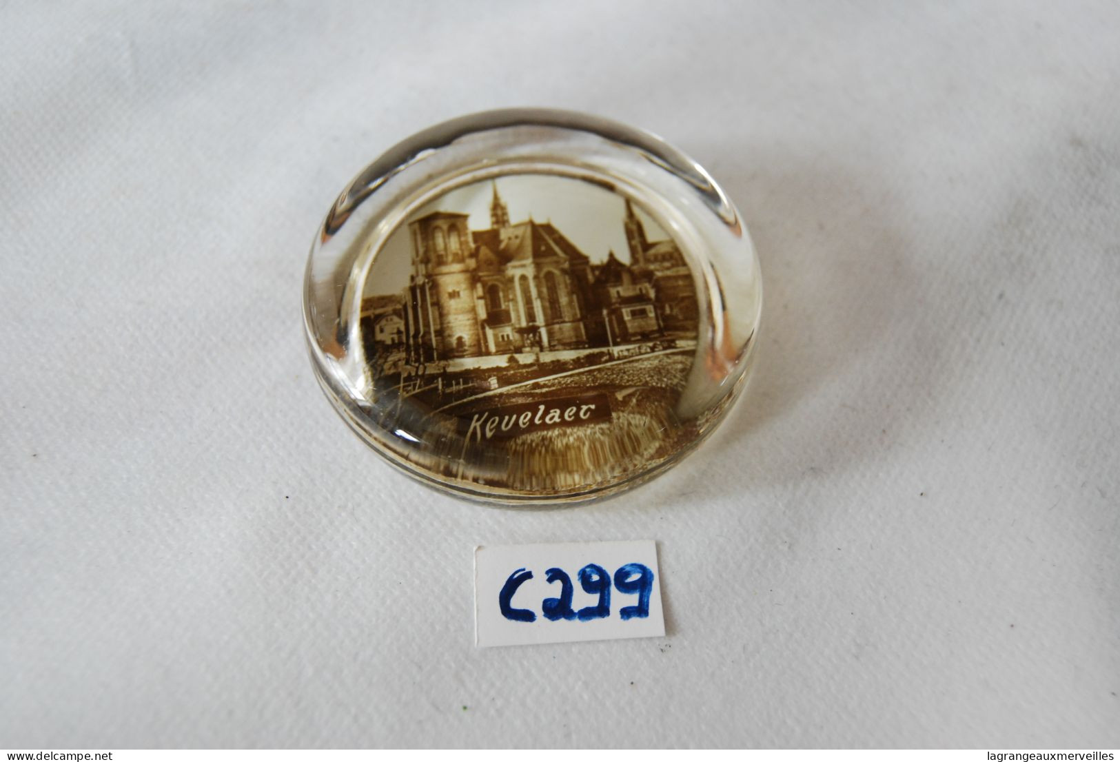 C299 Ancien Presse  Papier En Verre - Souvenir De Kevelaer - Paper-weights