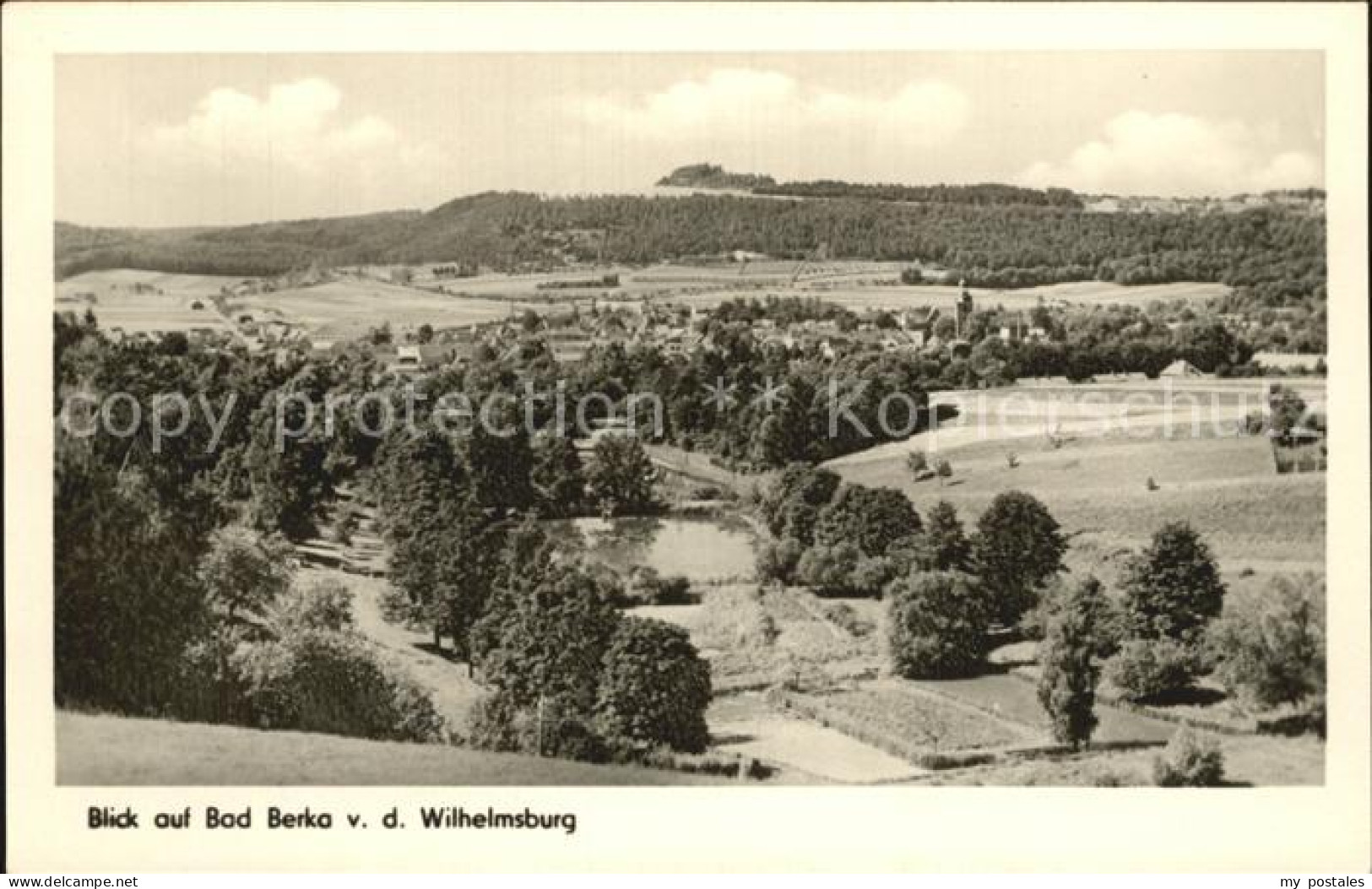 72402607 Bad Berka Blick Von Der Wilhelmsburg Bad Berka - Bad Berka