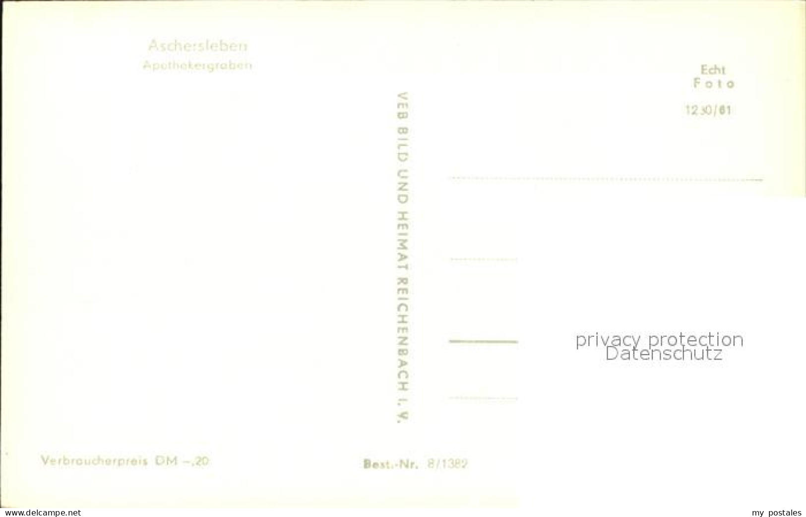 72402600 Aschersleben Apothekergraben  Aschersleben - Aschersleben