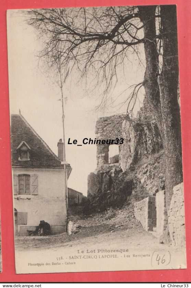 46 - SAINT CIRQ LAPOPIE----Les Remparts - Saint-Cirq-Lapopie