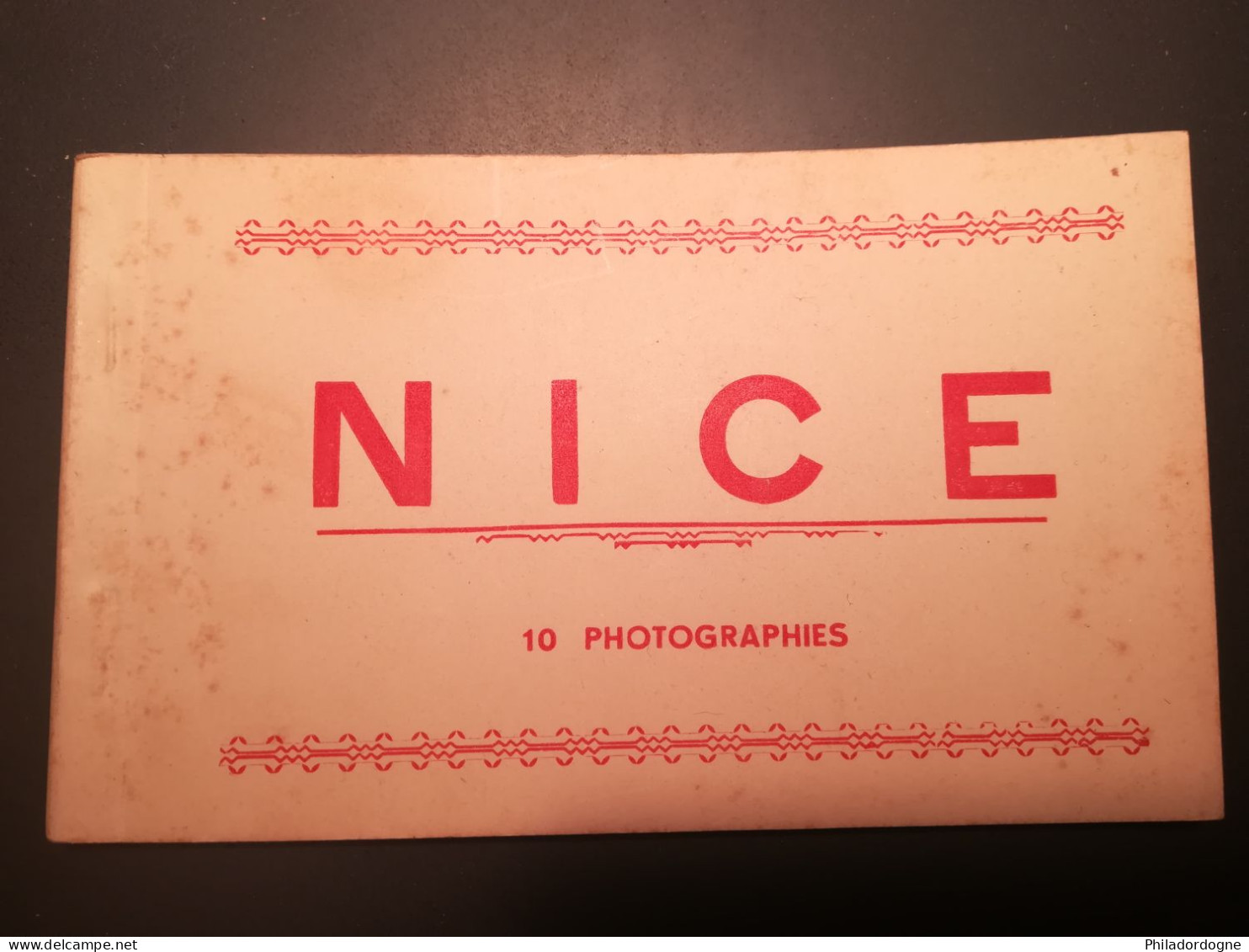 CPA Boite Carnets - (06) Nice - 10 Photographies - Edition D'art Munier - Lotes Y Colecciones