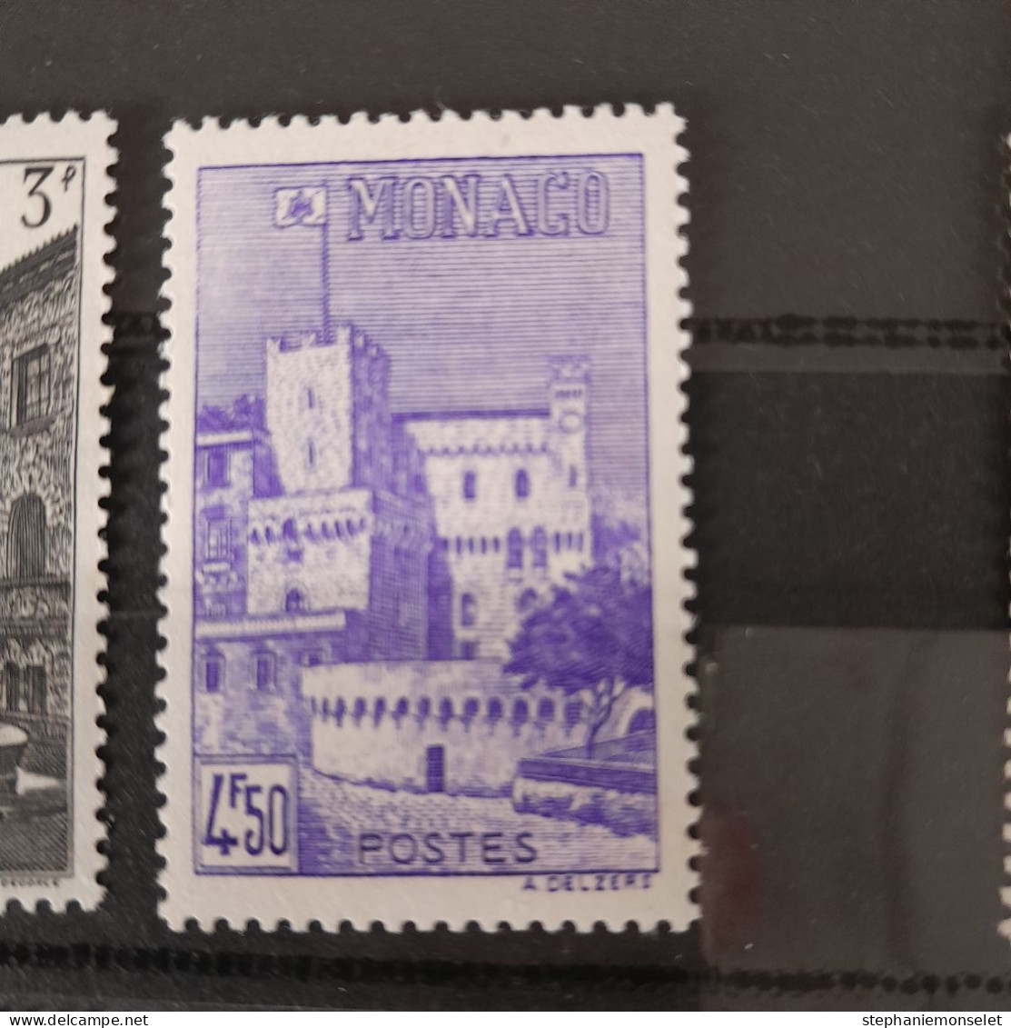 Timbre Monaco 259 - 1942-1943 - Otros & Sin Clasificación