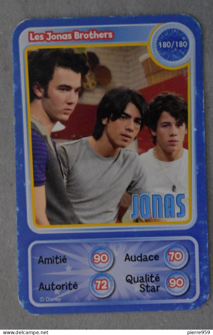 Carte Auchan/Disney 2010 - Les Jonas Brothers - 180/180 - Disney