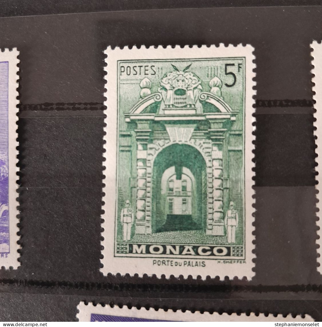 Timbre Monaco 260 - 1942-1943 - Otros & Sin Clasificación