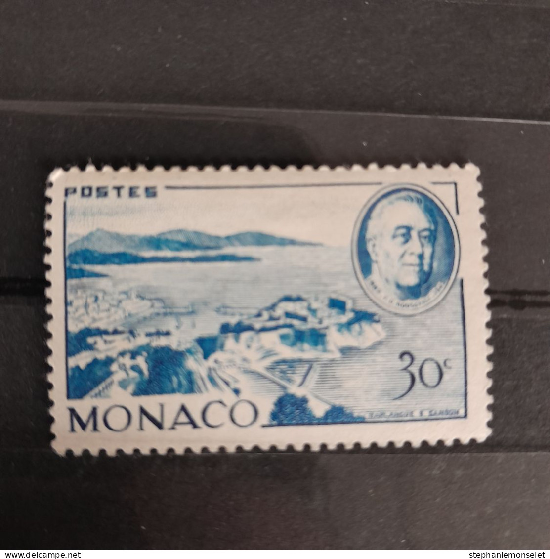 Timbre Monaco 296 - 1944-1946 - Other & Unclassified