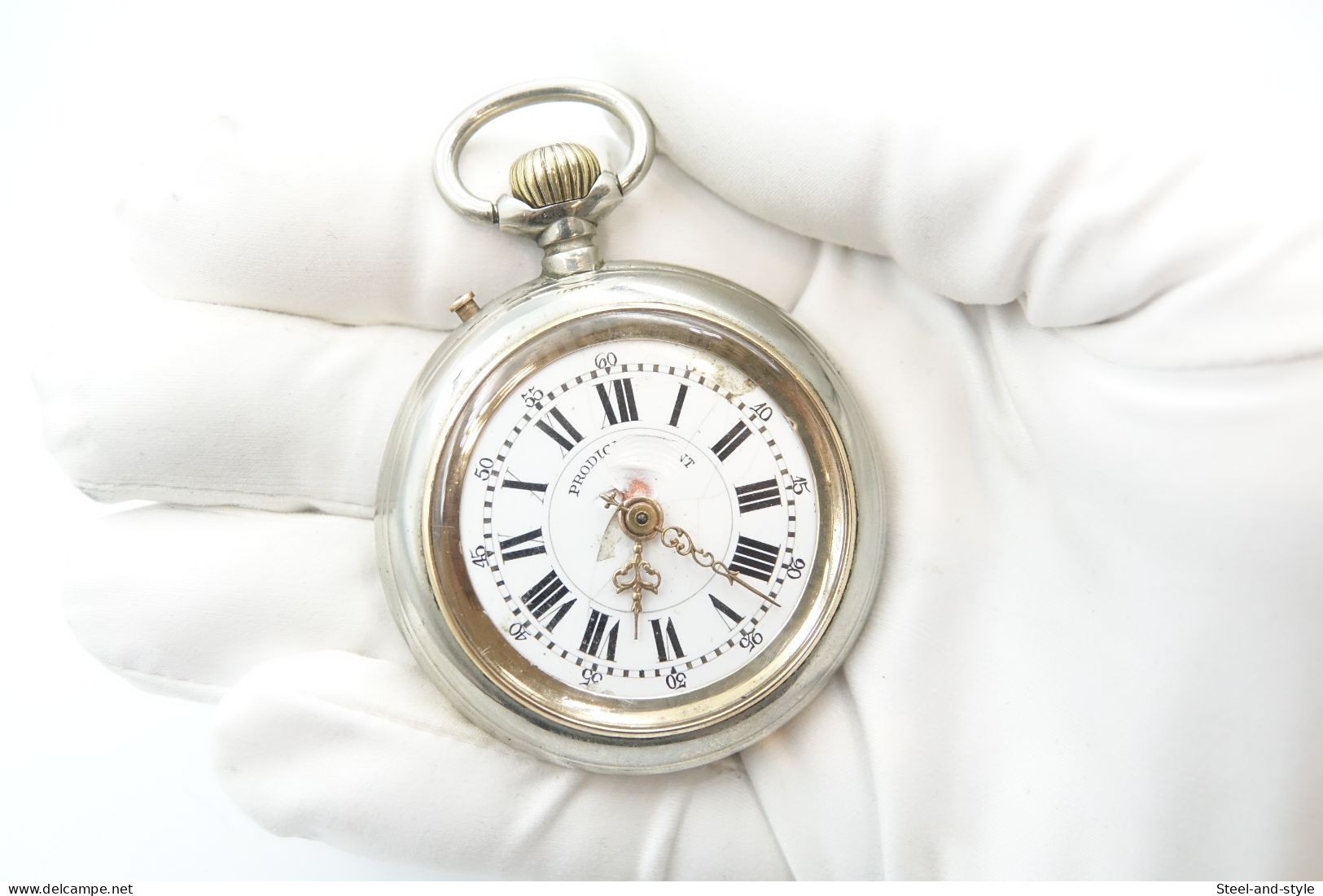 Watches : POCKET WATCH PRODIGE 1900's - Original - Running - Horloge: Zakhorloge