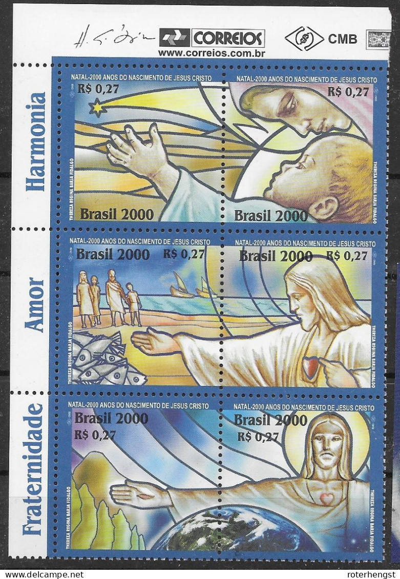 Brazil Mnh ** Block 2000 Religion - Blokken & Velletjes