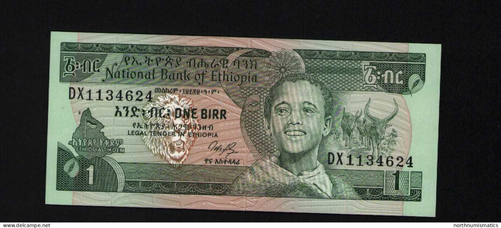 Ethiopia 1 Birr Unc - Ethiopie