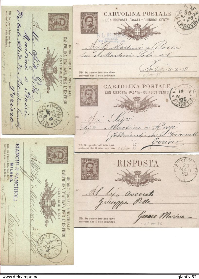 LOTTO DI 64 CARTOLINE POSTALI QUASI TUTTE DIVERSE DAL 1877 AL 1930 CIRCA - Sammlungen & Sammellose