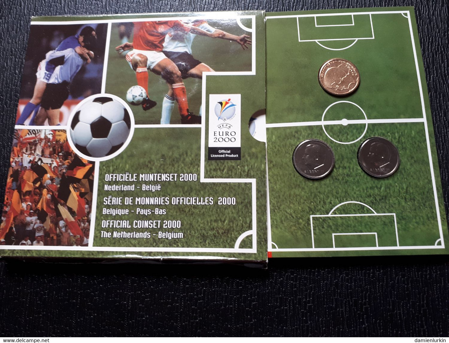 BELGIQUE SET FDC 2000 FOOTBALL ! CONTIENT LES 50 FRANCS EURO 2000 EN FRAPPE MEDAILLE 20€/Pc EN FDC ONLY 20.000!! - FDC, BU, BE & Coffrets