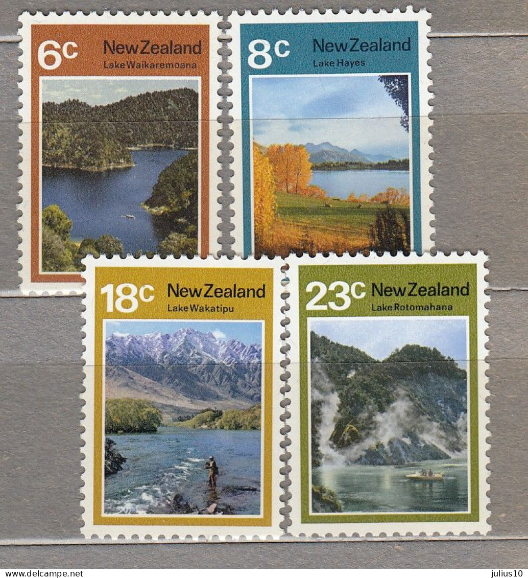 NEW  ZEALAND 1972 MNH (**) Landscapes Mi 593-596 #34279 - Unused Stamps