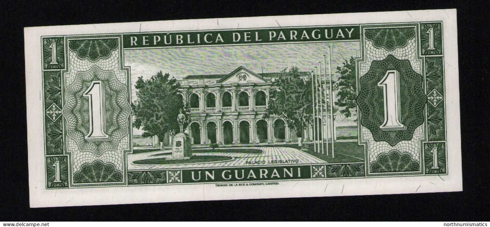 Paraguay 1 Guaranı 1952 Unc - Paraguay