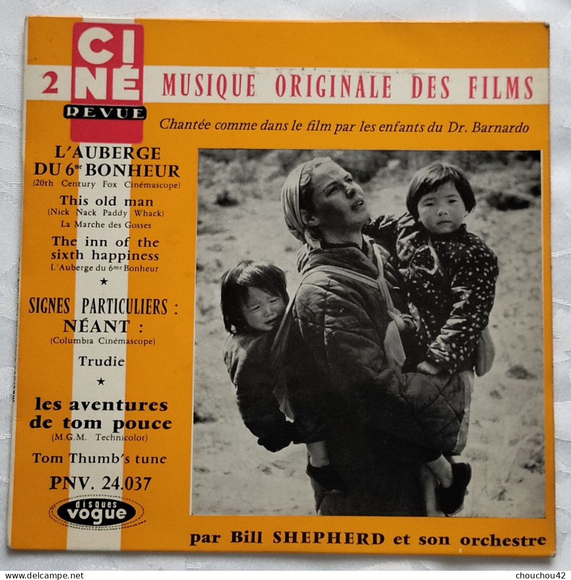 Cinérevue Musique Originale Des Films N°2 Par Bill Sherpherd Et Son Orchestre - Filmmuziek