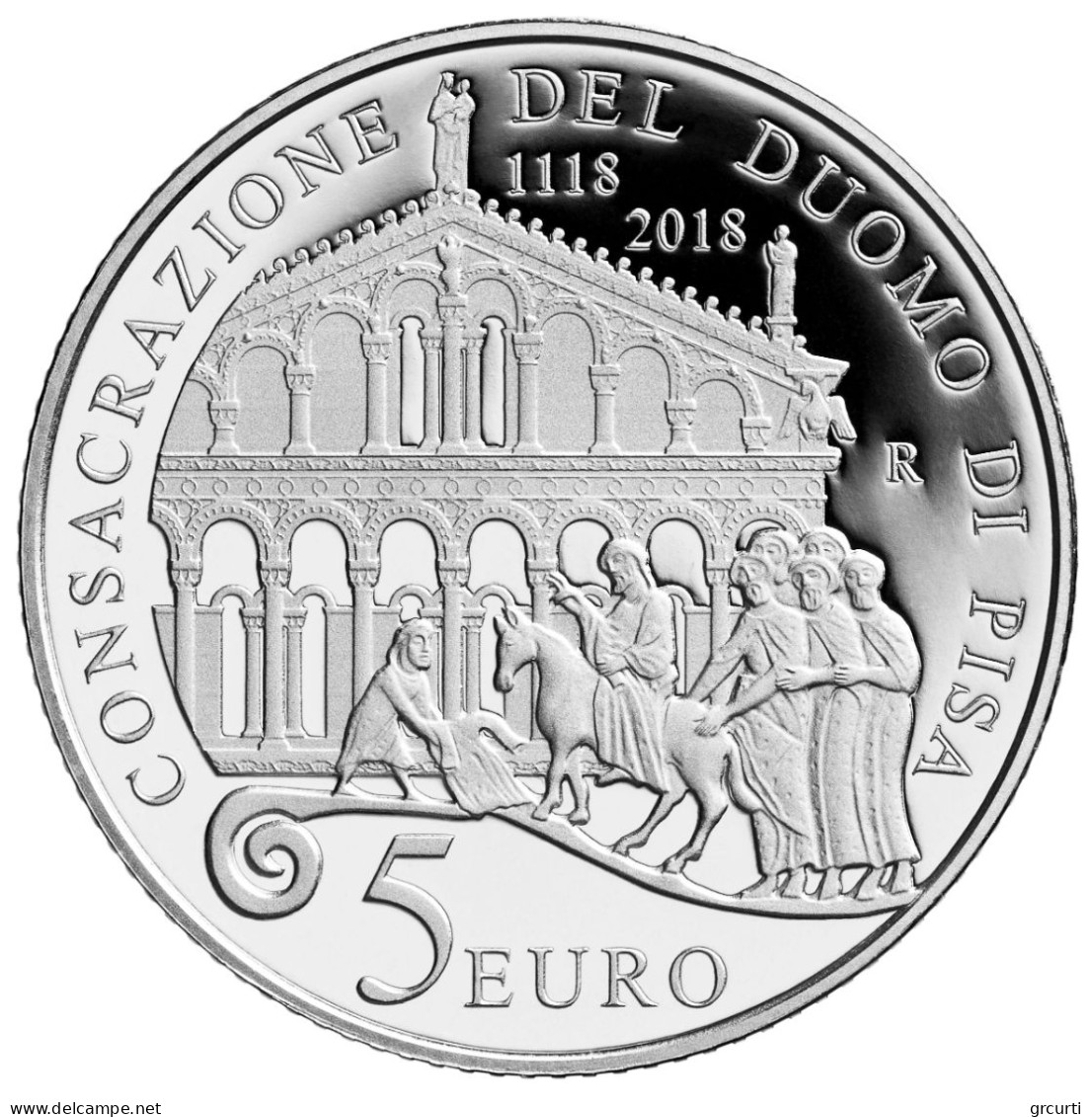 Italia - 5 Euro 2018 - 900° Consacrazione Del Duomo Di Pisa - KM# 416 - Italie