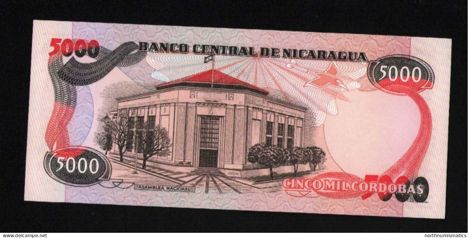 Nicaragua 5000 Cordobas 1985 Unc - Nicaragua