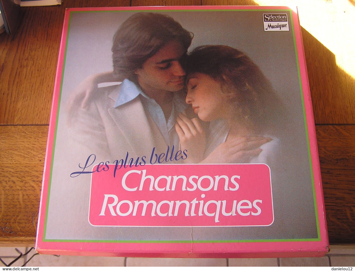 Coffret De 8 Vinyles 33 Trs "Les Plus Belles Chansons Romantiques" - Vollständige Sammlungen