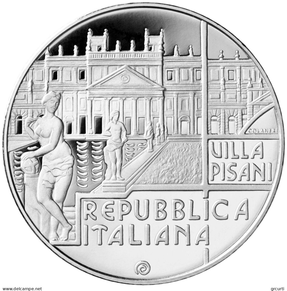 Italia - 5 Euro 2018 - Italia Delle Arti - Villa Pisani, Veneto - KM# 417 - Italie