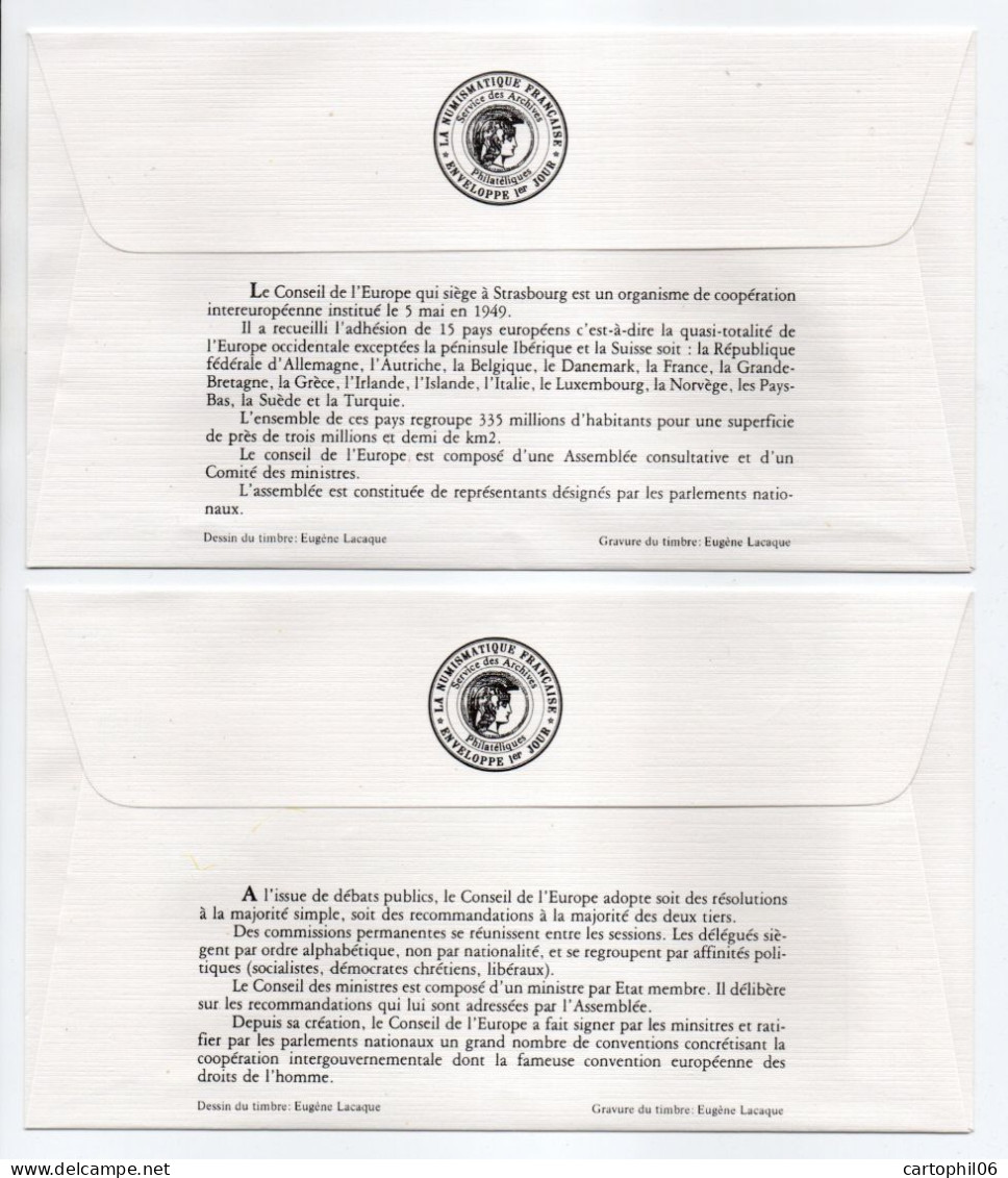 - 2 FDC CONSEIL DE L'EUROPE - STRASBOURG 19.11.1983 - - Europese Instellingen