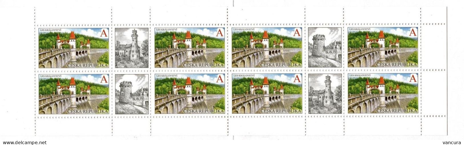 Booklet 1022 Czech Republic The Les Kralovstvi Dam 2019 - Agua