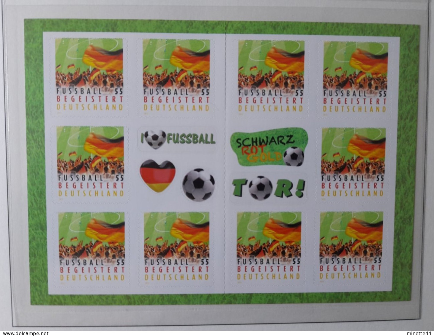 ALLEMAGNE DEUTSCHLAND MNH**  WORLD CUP 2006 TOR  FOOTBALL FUSSBALL SOCCER CALCIO FUTBOL FOOT VOETBAL - 2006 – Germania