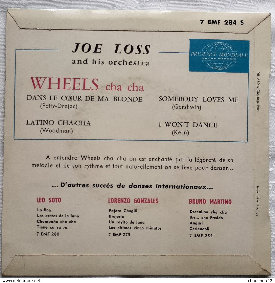 Joe Loss Et Son Orchestre 4 Titres - Instrumental