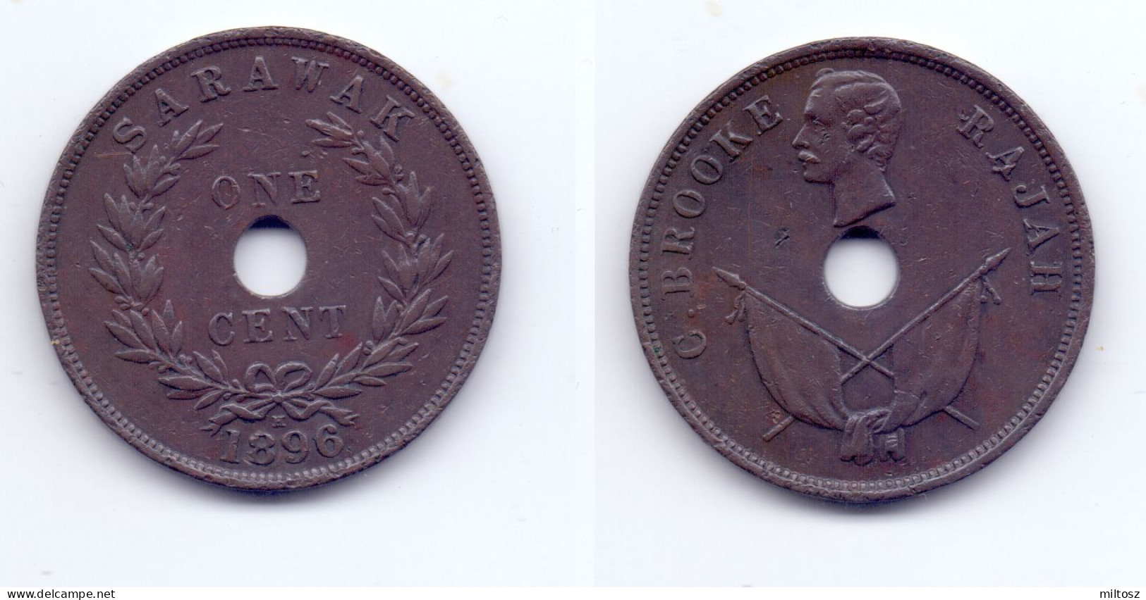 Sarawak 1 Cent 1896 - Malaysia